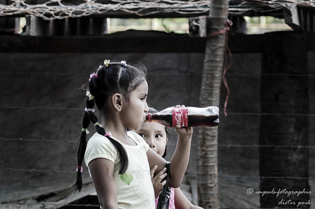 Drinking Coke